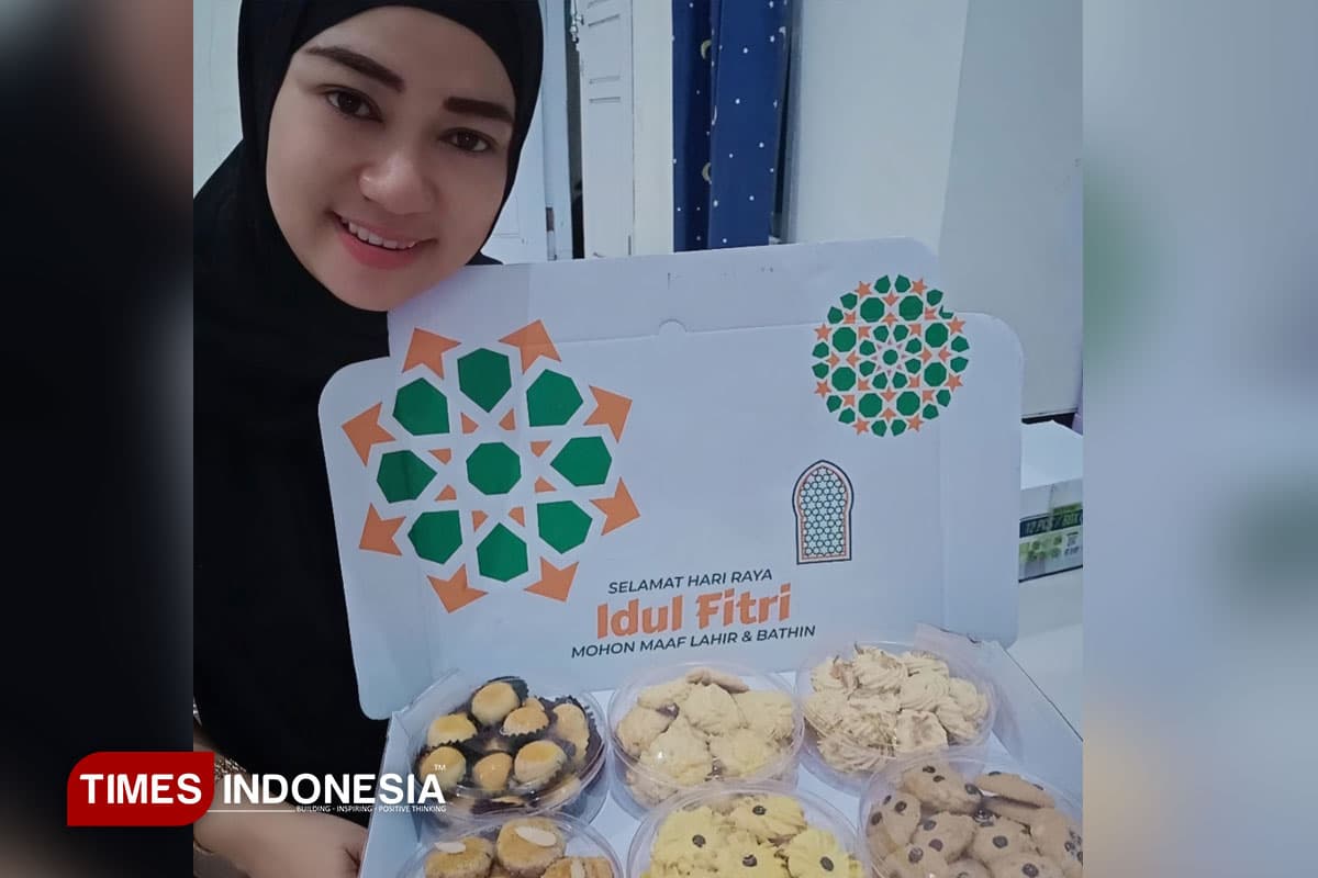 Menjelang Idul Fitri 1447 H, Wangi Adonan Kue Kering Menyeruak di Sudut Kota Ponorogo