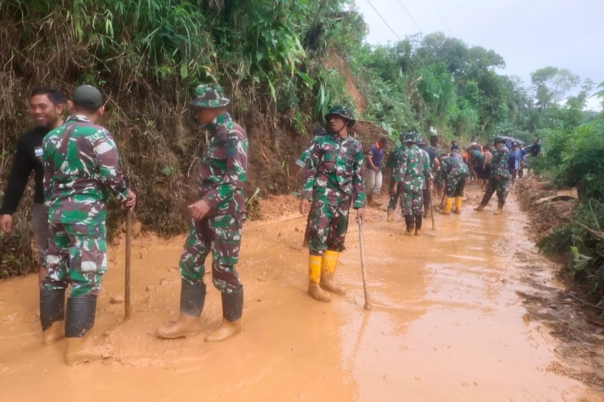 Hujan Deras Picu Longsor di Ngrayun Ponorogo