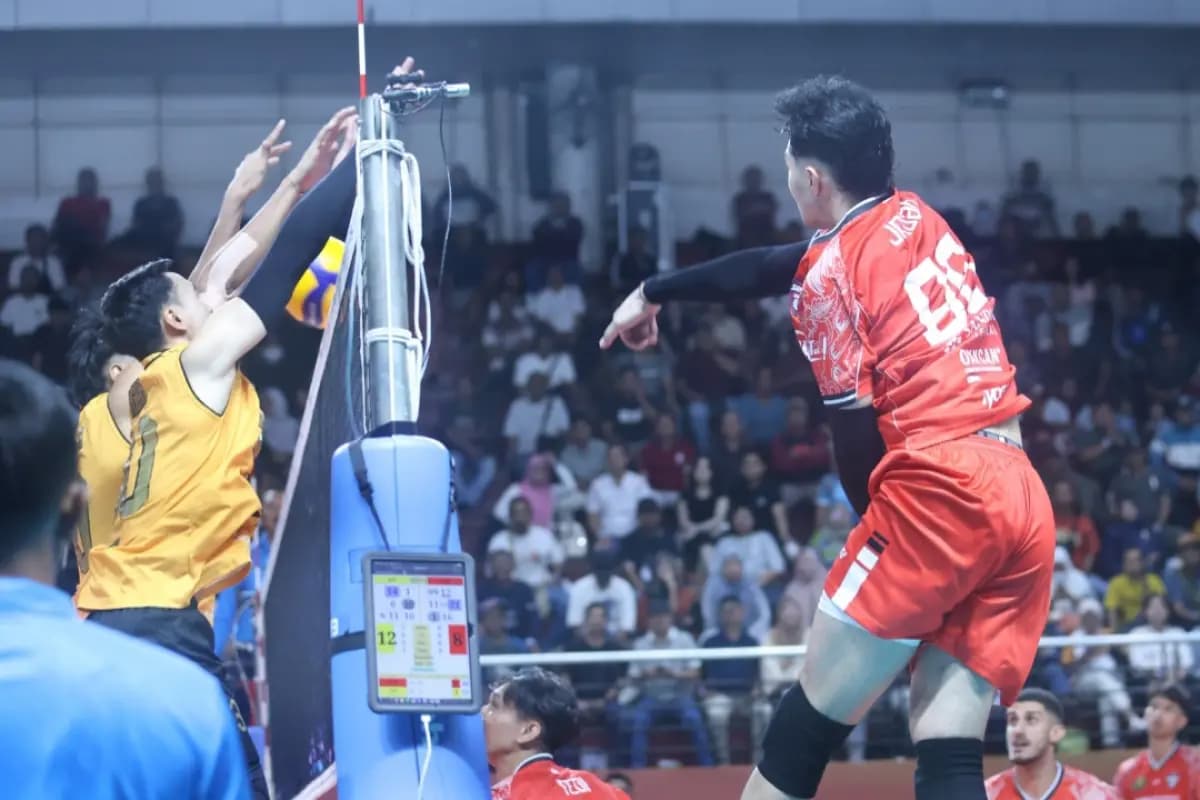 Jakarta Bhayangkara Presisi Cukur Surabaya Samator 3-0 di Final Four Proliga 2026