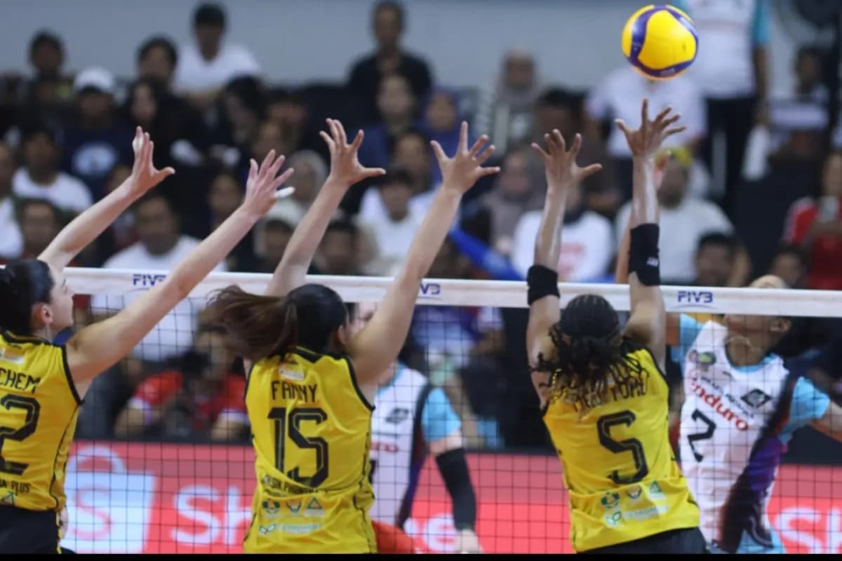 Comeback Manis, JPE Tumbangkan Gresik Phonska Plus di Leg 1 Grand Final Proliga 2026
