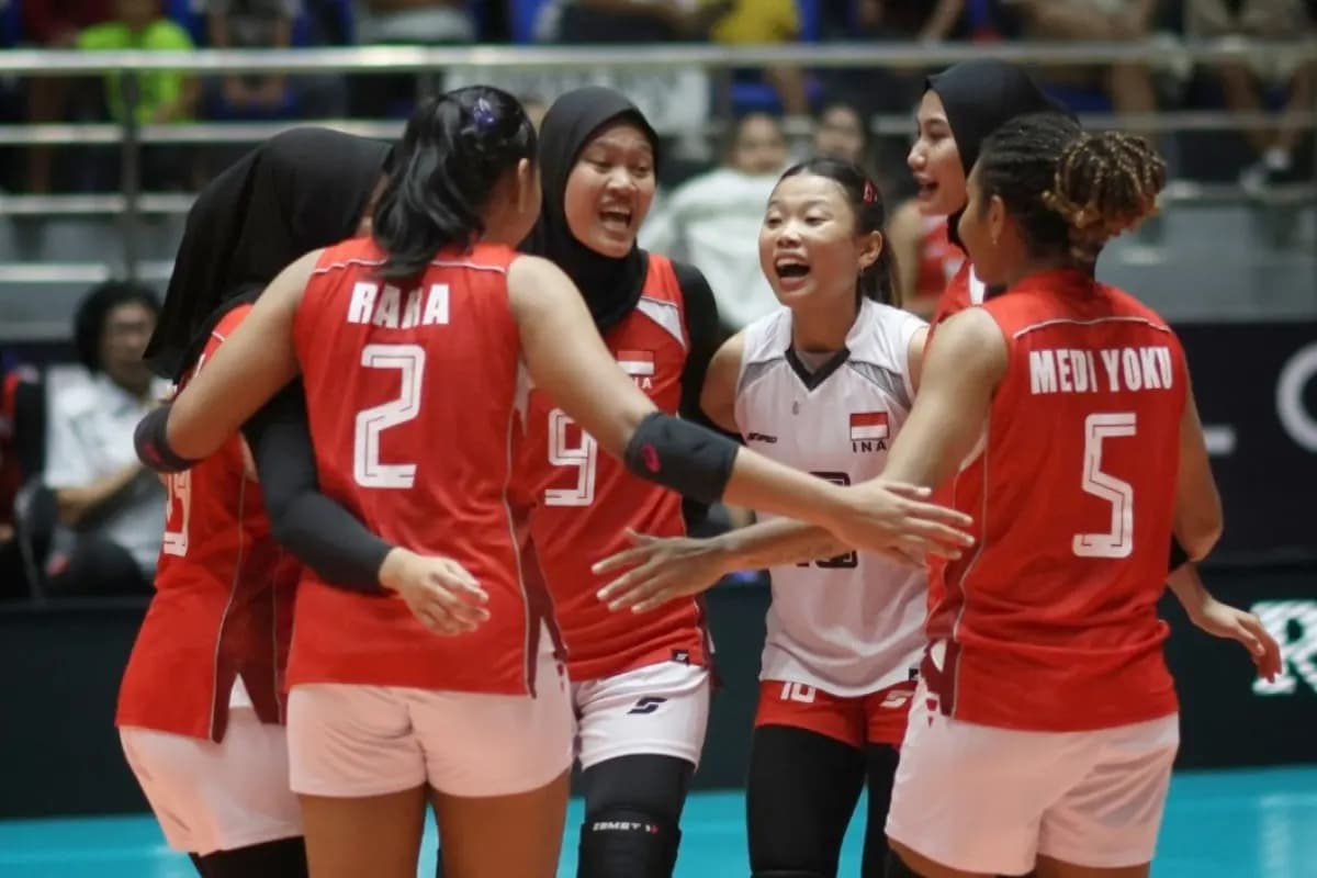 Bekuk Australia, Timnas Voli Putri Finish Kelima di AVC Women's Volleyball Cup 2026