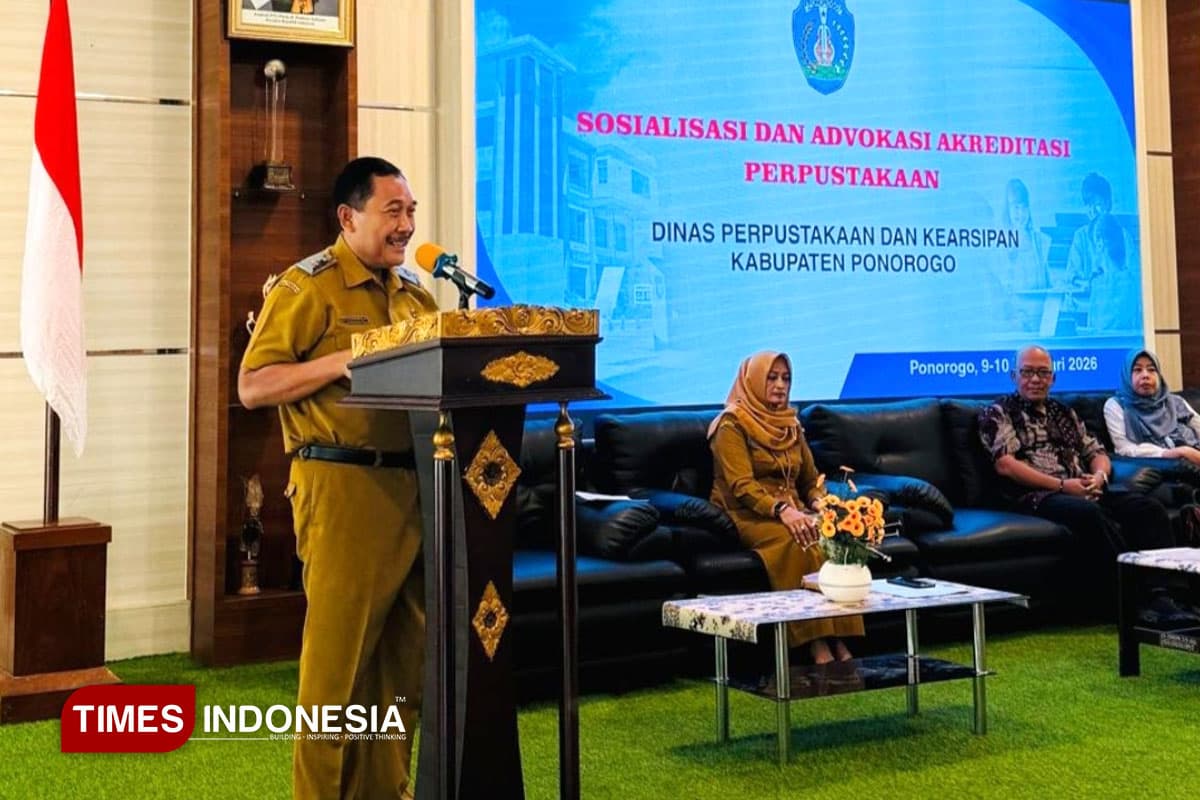Dongkrak Mutu Literasi, Disperpusip Ponorogo Masifkan Advokasi Akreditasi Perpustakaan