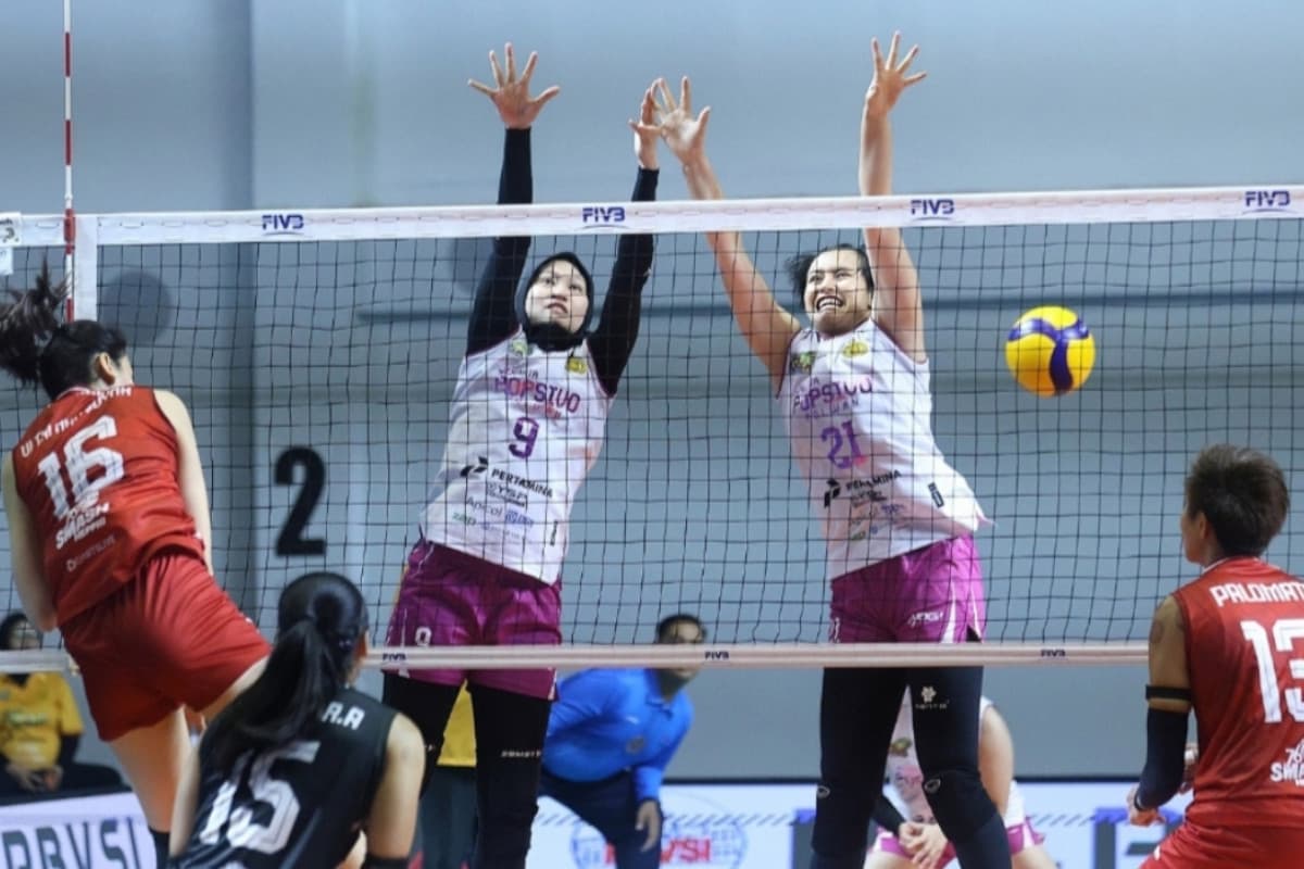 Jakarta Popsivo Polwan Segel Tiket Final Four Proliga 2026 Usai Cukur Medan Falcons